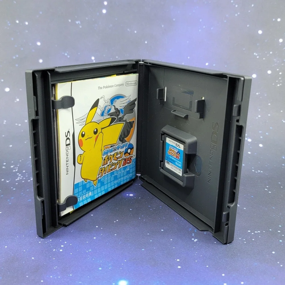 Nintendo DS Battle & Get Pokemon Typing DS Japanese Import with Keyboard Black